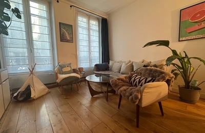Rent of a 3-room apartment, 63 m², 9th arrondissement, Paris, France